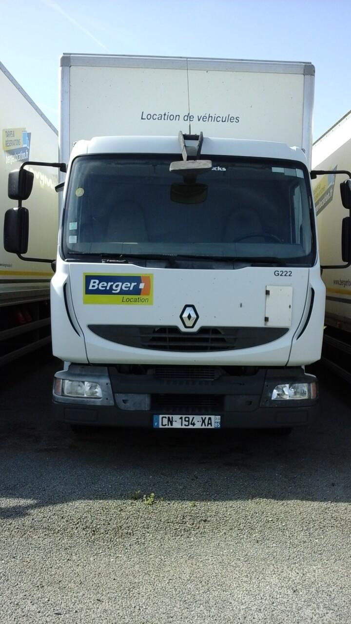 Renault Midlum 45m3 220 CV Fourgon caisse 7.60m Hayon occasion